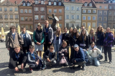 Wycinaczka do Warszawy klas 6