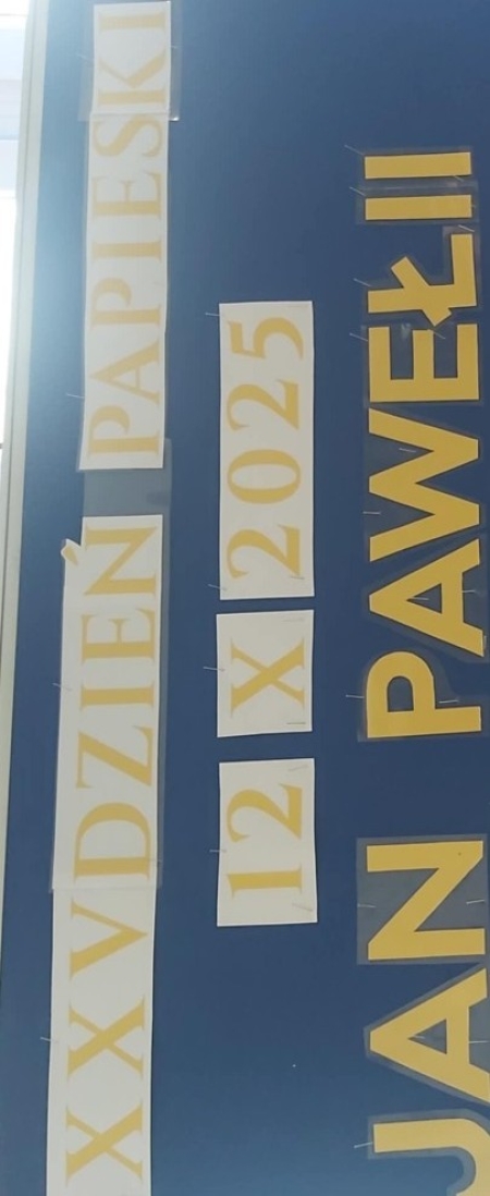 Dzień Papieski w naszej szkole