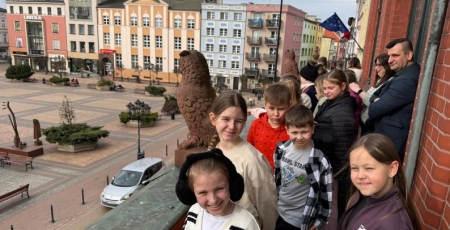 Wycieczka klas IIIc i IIIf do Urzędu Miasta