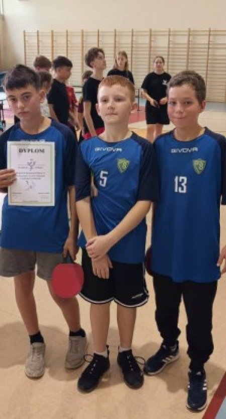 Sukcesy w Turnieju Tenisa Stołowego